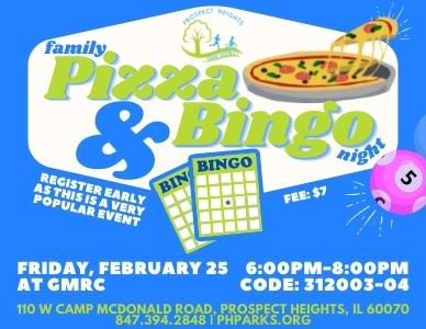 Family Pizza and Bingo Night