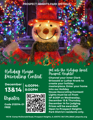 Holiday House Decorating Contest