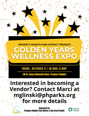 Golden Years Wellness Expo - Vendor
